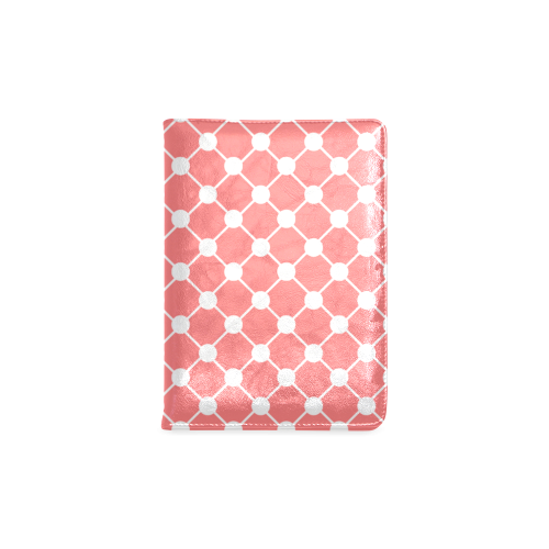 Coral Trellis Dots Custom NoteBook A5