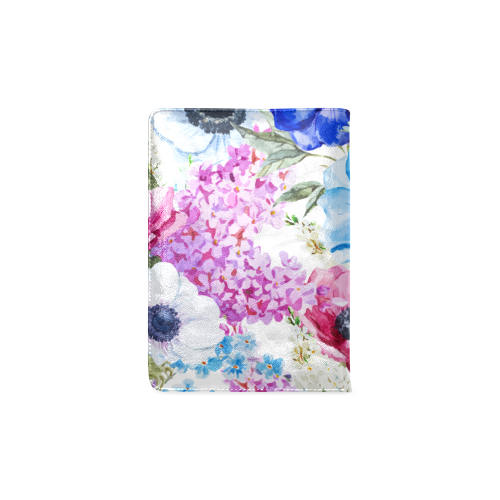 Watercolor Floral Pattern Custom NoteBook A5