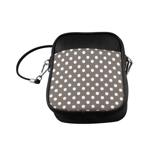 Beige Polka Dots Sling Bag (Model 1627)