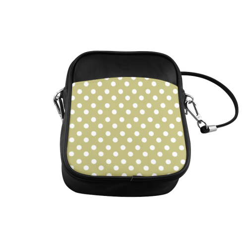 Olive Polka Dots Sling Bag (Model 1627)