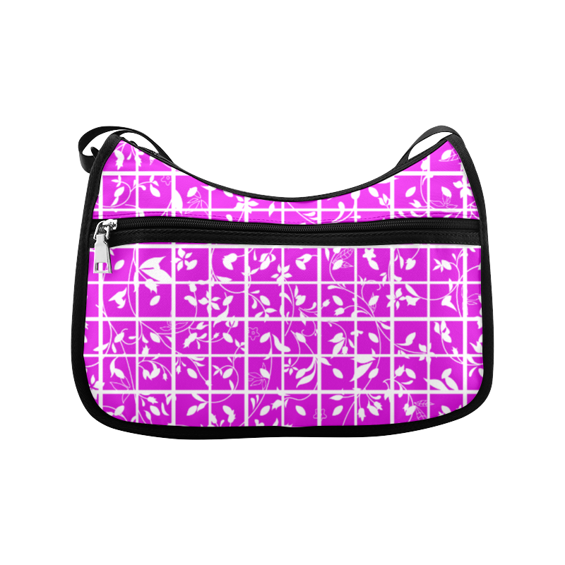 Pink Swirls Crossbody Bags (Model 1616)