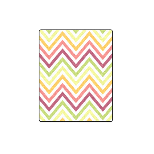 Modern Trendy Chevron Blanket 40"x50"