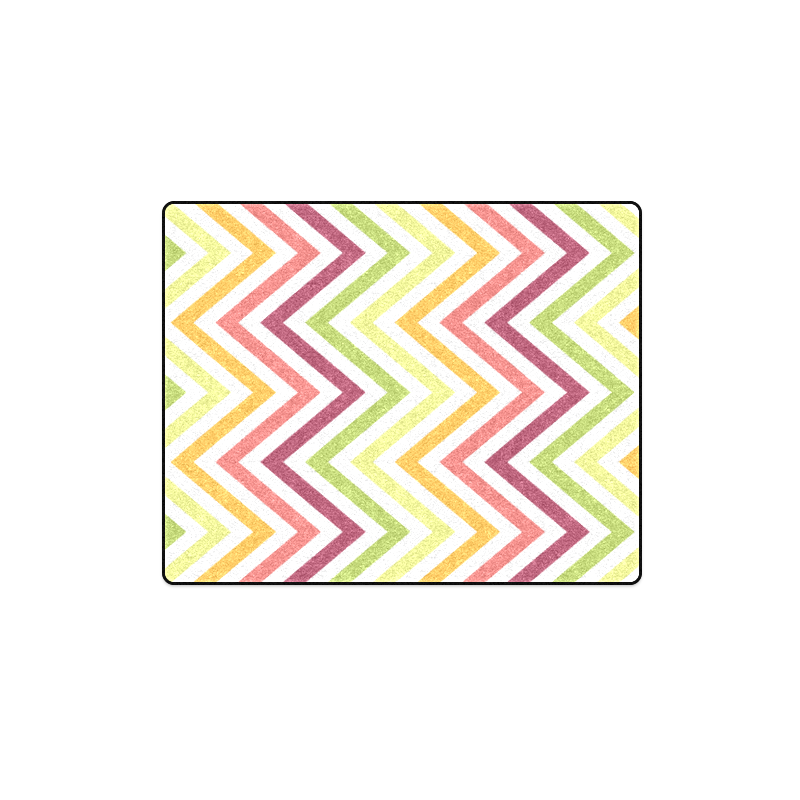 Modern Trendy Chevron Blanket 40"x50"