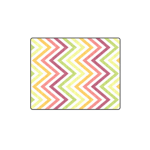 Modern Trendy Chevron Blanket 40"x50"