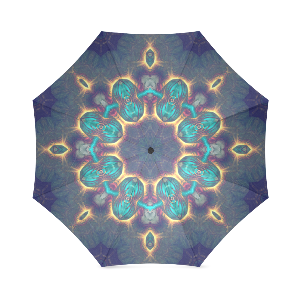 Fractal Mandala Foldable Umbrella (Model U01)