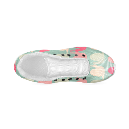 Colorful Snails Pattern Men’s Running Shoes (Model 020)