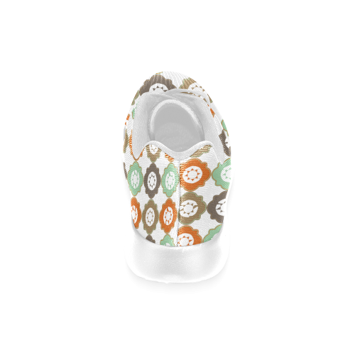 Decorative Quatrefoil Pattern Men’s Running Shoes (Model 020)