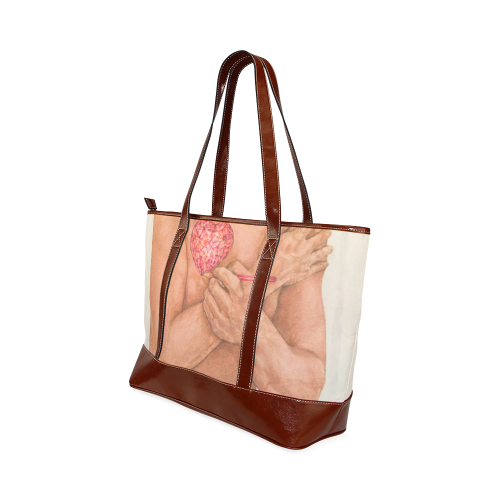Embrace Love Drawing Tote Handbag (Model 1642)