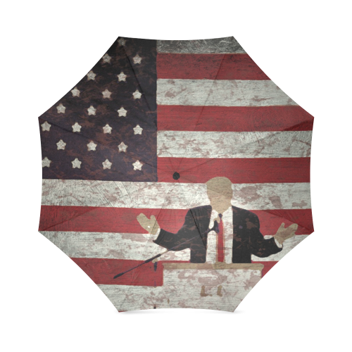 Trumbrella - Donald Trump Umbrella Foldable Umbrella (Model U01)