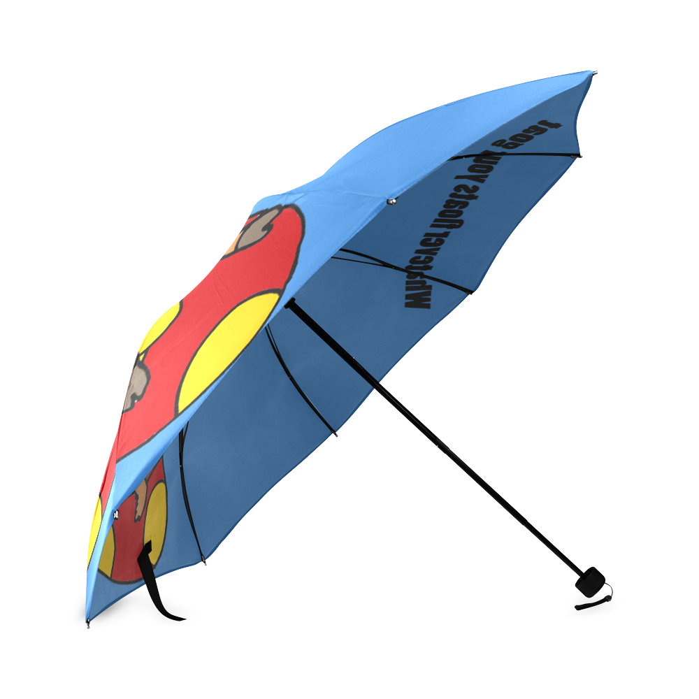 Whatever Floats Your Goat Foldable Umbrella (Model U01)
