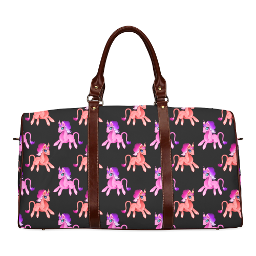Unicorn Large Bag Waterproof Travel Bag/Large (Model 1639)