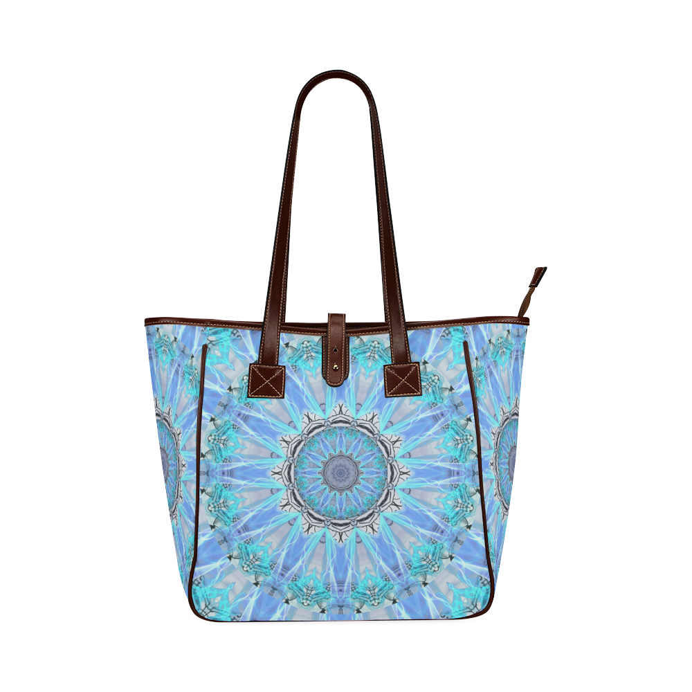 Sapphire Ice Flame Light Classic Tote Bag (Model 1644)
