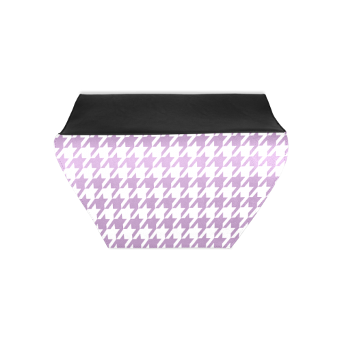 lilac and white houndstooth classic pattern Clutch Bag (Model 1630)