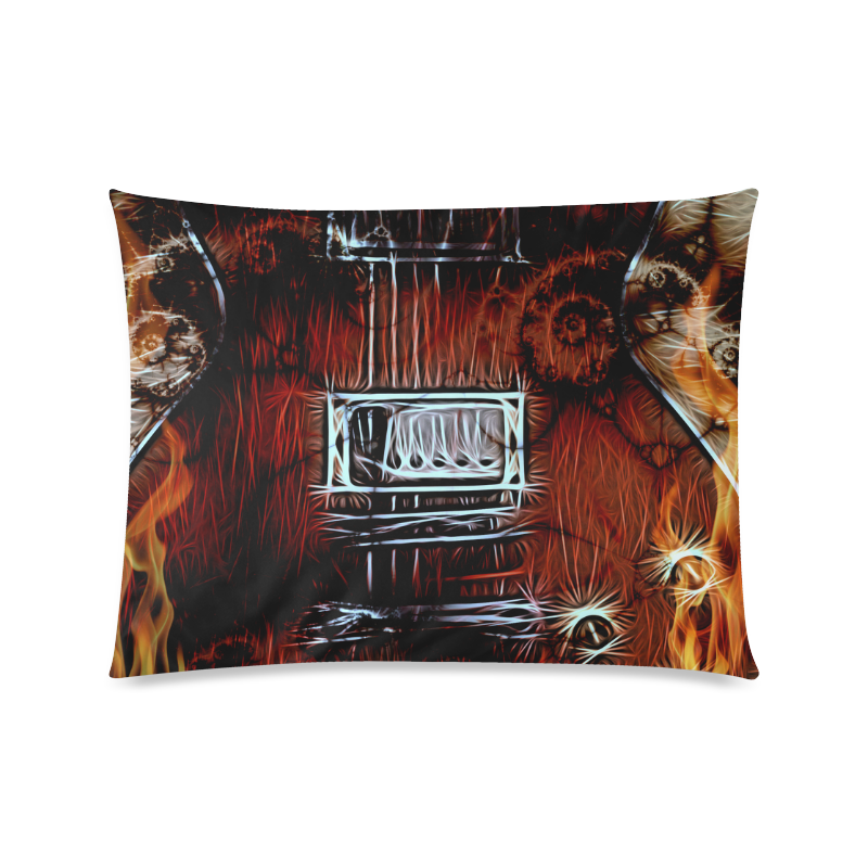 Hot Rockin' Custom Picture Pillow Case 20"x26" (one side)