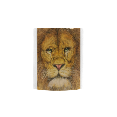 Regal Lion Drawing Custom Morphing Mug