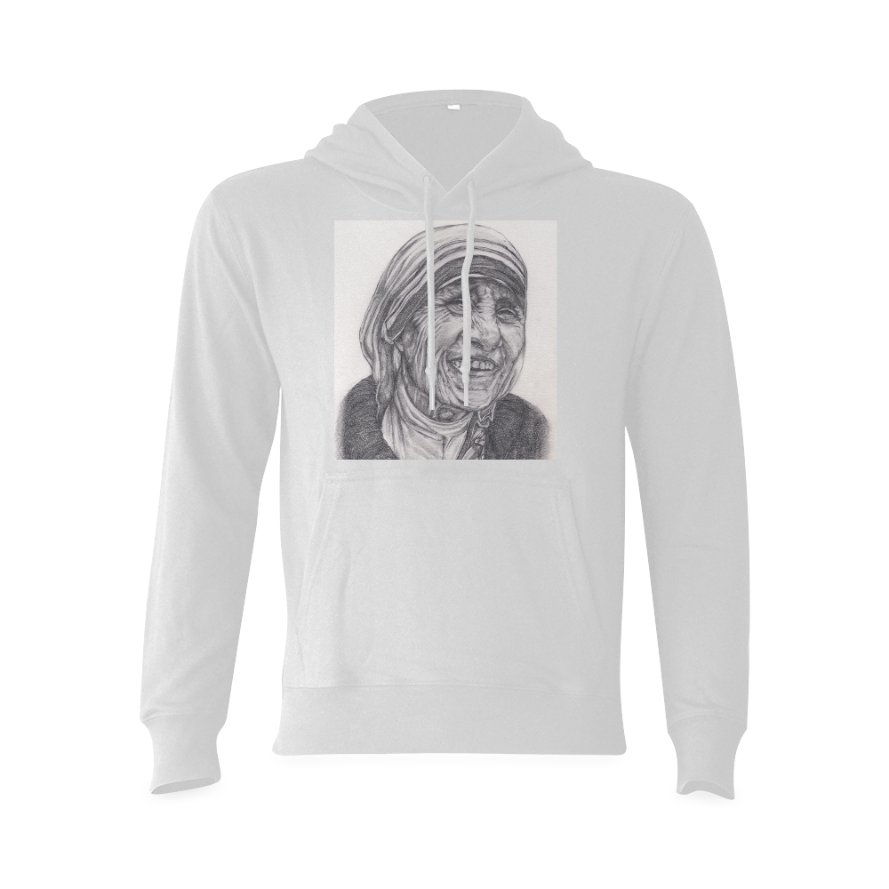 Mother Theresa Drawing Oceanus Hoodie Sweatshirt (Model H03)