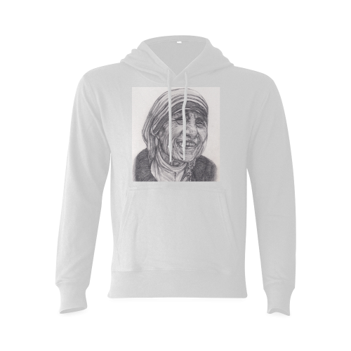 Mother Theresa Drawing Oceanus Hoodie Sweatshirt (Model H03)