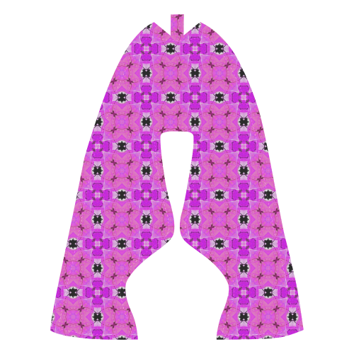 Circle Lattice of Floral Pink Violet Modern Quilt Men’s Running Shoes (Model 020)
