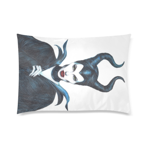 Maleficent Drawing Custom Zippered Pillow Case 20"x30" (one side)