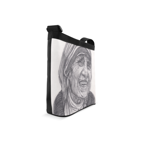 Mother Theresa Drawing Crossbody Bags (Model 1613)