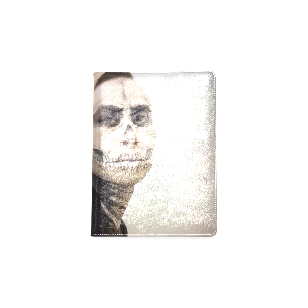 Skull And Tux Photograph Custom NoteBook B5