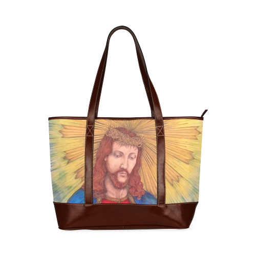 Sacred Heart Of Jesus Christ Drawing Tote Handbag (Model 1642)