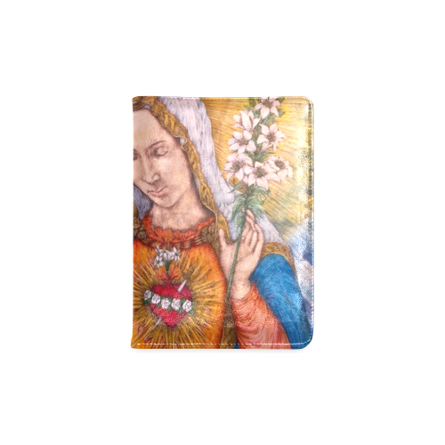 Immaculate Heart Of Virgin Mary Drawing Custom NoteBook A5