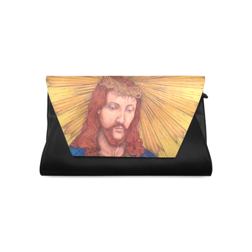 Sacred Heart Of Jesus Christ Drawing Clutch Bag (Model 1630)