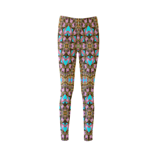 fractal summer leggings-annabellerockz-2016 Cassandra Women's Leggings (Model L01)