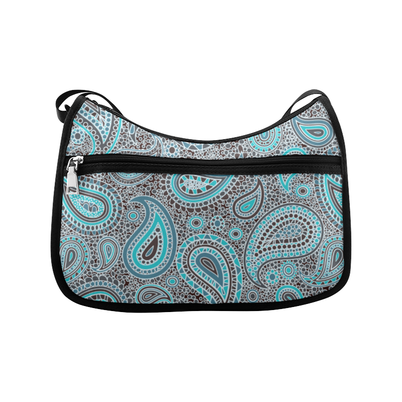 Dandelion Blue Pattern Print Crossbody bags