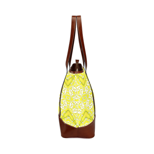 Custome tote bag with yellow shine-annabellerockz Tote Handbag (Model 1642)