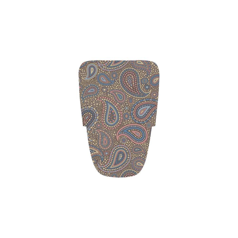 yellow blue pink paisley mosaic pattern Men’s Running Shoes (Model 020)