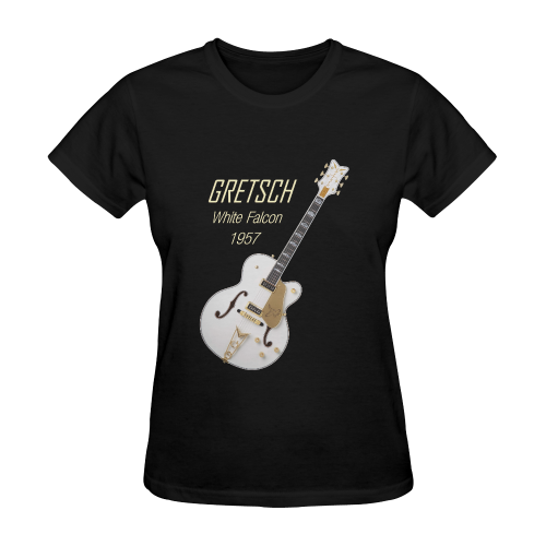 Gretsch  White Falcon 1957 Sunny Women's T-shirt (Model T05)