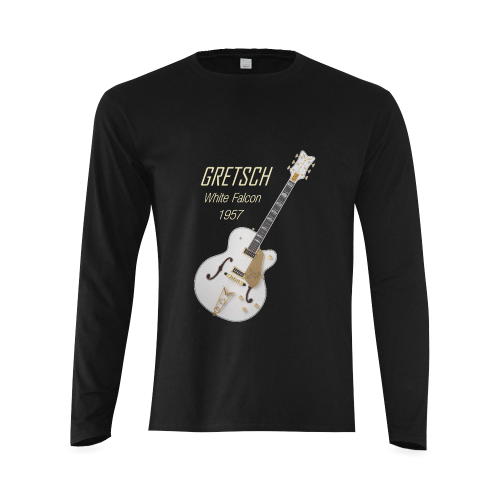 Gretsch  White Falcon 1957 Sunny Men's T-shirt (long-sleeve) (Model T08)