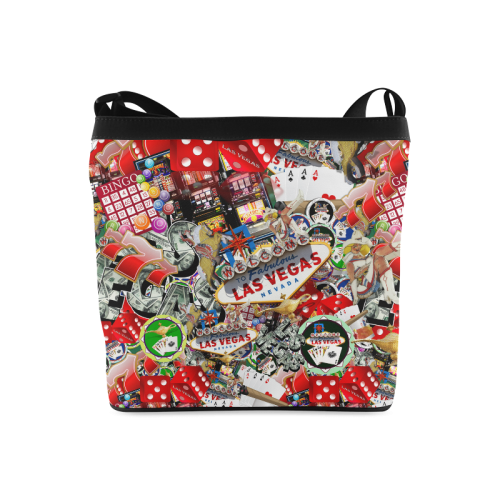 Las Vegas Icons - Gamblers Delight Crossbody Bags (Model 1613)