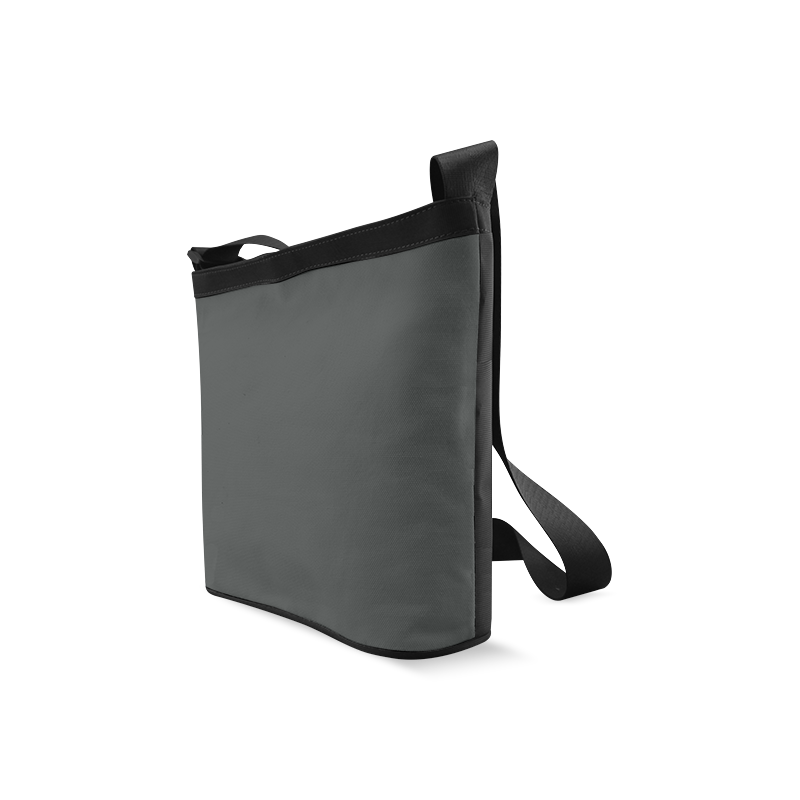Pirate Black Color Accent Crossbody Bags (Model 1613)