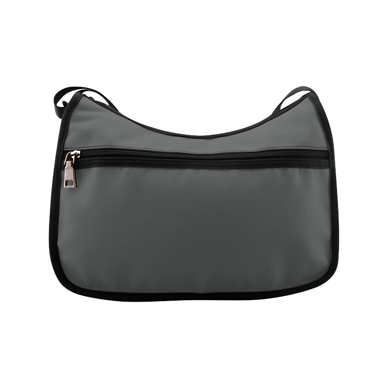 Pirate Black Color Accent Crossbody Bags (Model 1616)