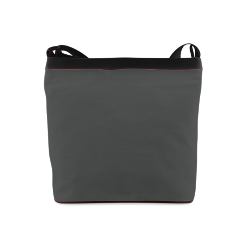 Pirate Black Color Accent Crossbody Bags (Model 1613)