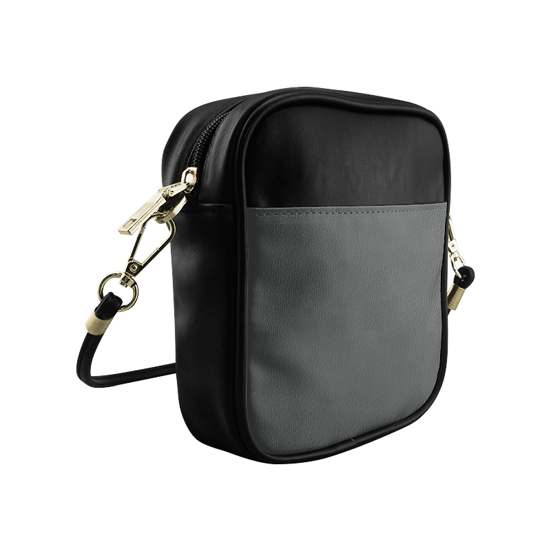 Pirate Black Color Accent Sling Bag (Model 1627)