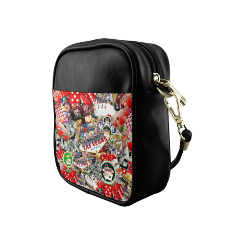 Las Vegas Icons - Gamblers Delight Sling Bag (Model 1627)