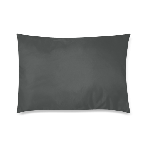Pirate Black Color Accent Custom Zippered Pillow Case 20"x30"(Twin Sides)