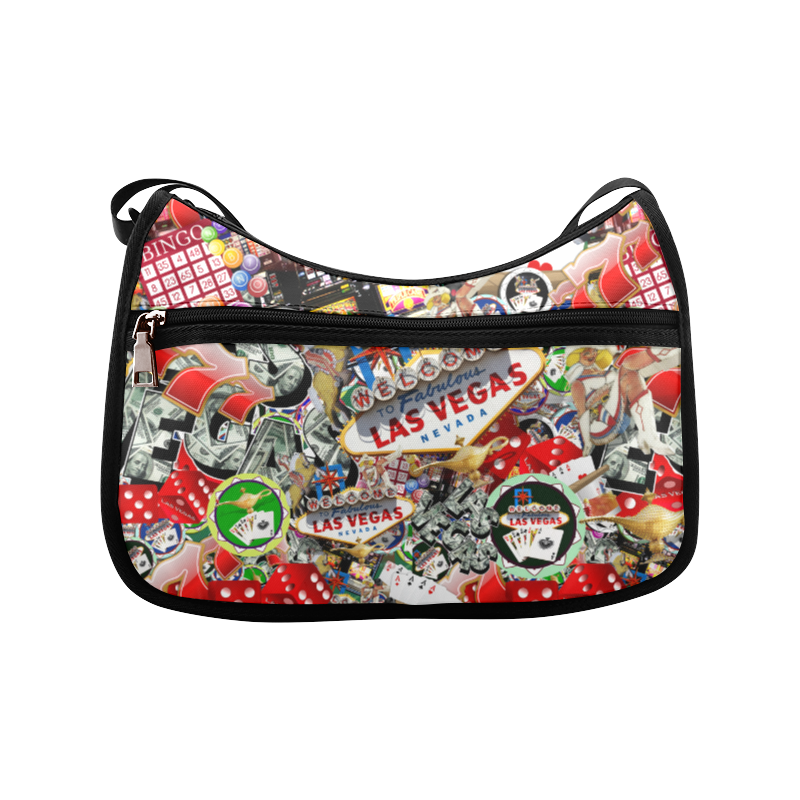 Las Vegas Icons - Gamblers Delight Crossbody Bags (Model 1616)