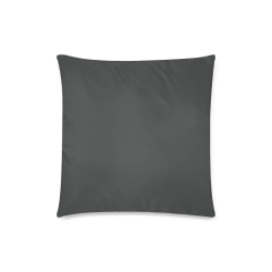 Pirate Black Color Accent Custom Zippered Pillow Case 18"x18"(Twin Sides)