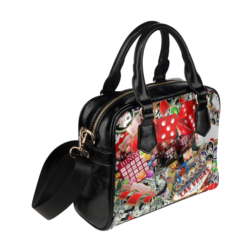 Las Vegas Icons - Gamblers Delight Shoulder Handbag (Model 1634)