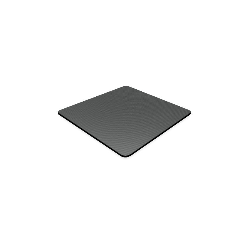 Pirate Black Color Accent Square Coaster