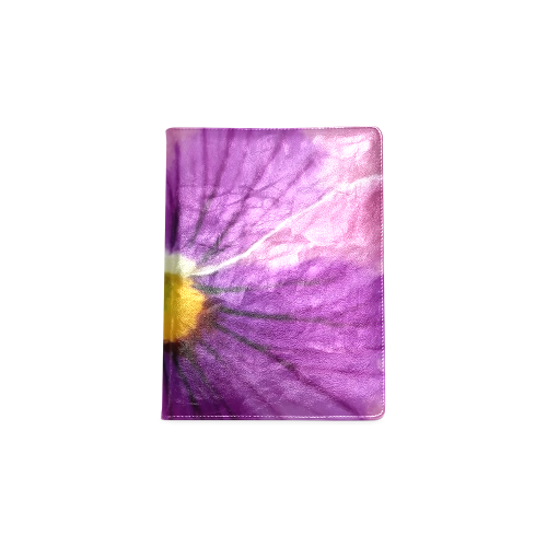 Pink and Purple Pansy Custom NoteBook B5