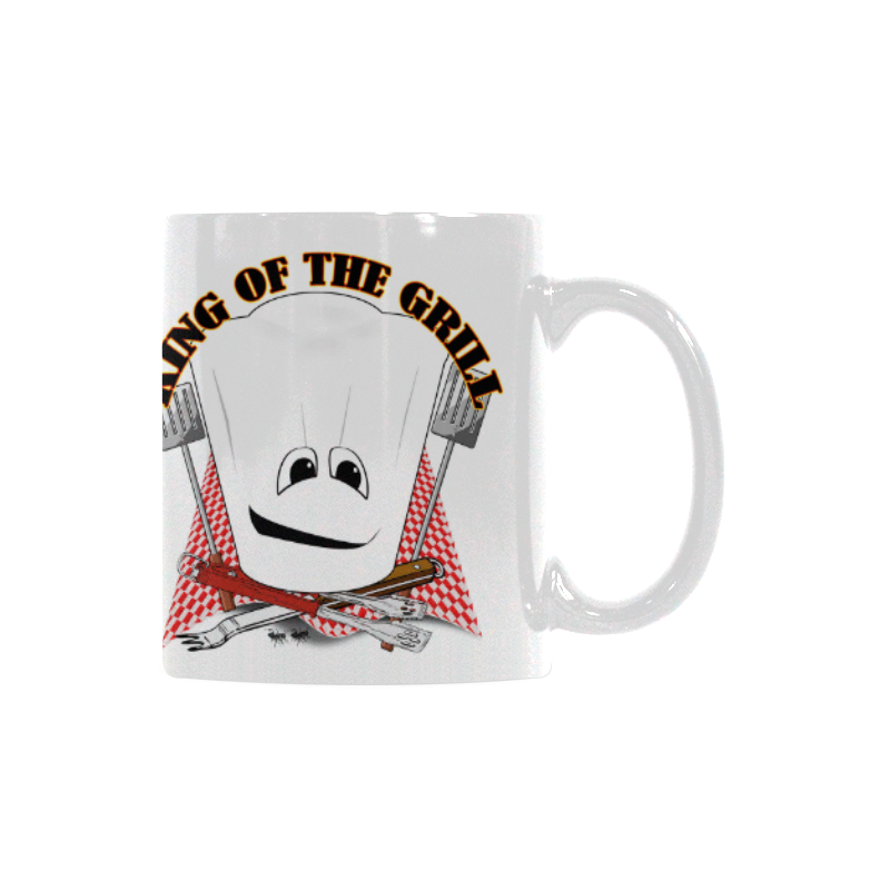 King of the Grill White Mug(11OZ)