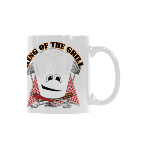 King of the Grill White Mug(11OZ)