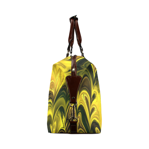 awesome fractal marbled 15 Classic Travel Bag (Model 1643)