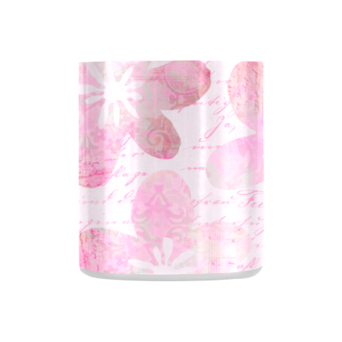 Watercolor Flower Pattern Classic Insulated Mug(10.3OZ)